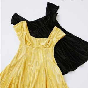 Black Velvet Urban Dress